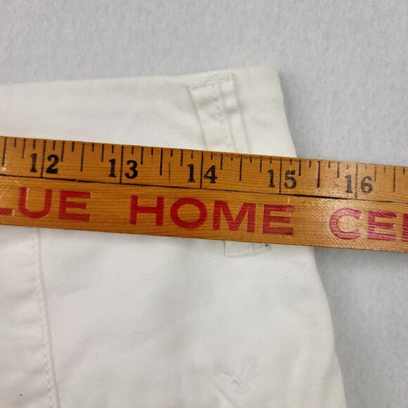 American Eagle Womens White Hi-Rise Shortie Stretch Shorts Size 4 - Picture 6 of 7